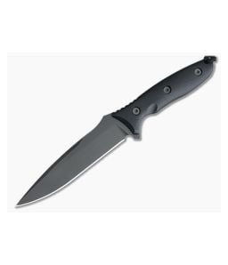 Spartan Blades Moros Black S45VN Black Canvas Micarta Kydex Sheath Fixed Blade 53BKBKKYBK - SB-53BKBKKYBK 1