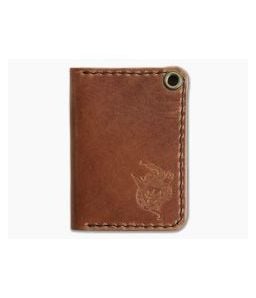 Hitch & Timber Sheepshank Bi-fold Wallet English Tan Leather - HT-SHEEPSHANK-ET 1