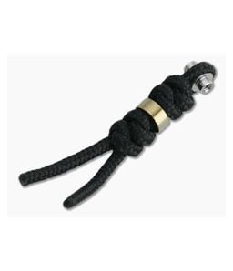 Chris Reeve Small Inkosi Lanyard Black with Gold Bead - CRK-SIN-7002 1