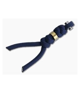 Chris Reeve Small Inkosi Lanyard Midnight with Gold Bead - CRK-SIN-7014 1