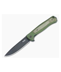 LionSteel Skinny Green Aluminum Black Blade SK01A-GB - LS-SK01A-GB 1