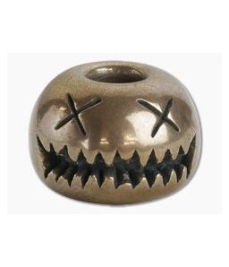 Audacious Concept Smiley Bead Medium Bronze Lanyard Bead SMM-BRZ-STW - AC-SMM-BRZ-STW 1