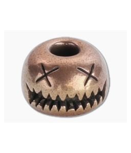 Audacious Concept Smiley Bead Medium Copper Lanyard Bead SMM-CPR-STW - AC-SMM-CPR-STW 1