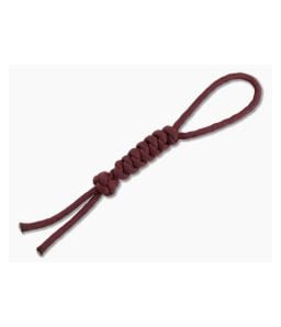 Backcountry Braids Paracord Lanyard - Burgundy Snake - BCB-SNAKE-BURG 1