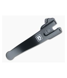 Clip & Carry SwissQlip Black 91mm Victorinox Stainless Steel Pocket Clip SQLIP91-BLK - AC-SQLIP91-BLK 1