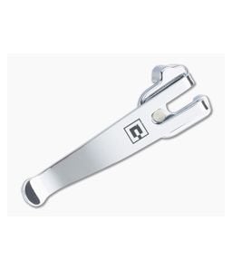 Clip & Carry SwissQlip Chrome 91mm Victorinox Stainless Steel Pocket Clip SQLIP91-CHR - AC-SQLIP91-CHR 1
