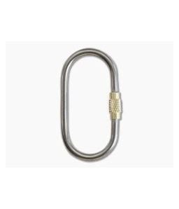 Flytanium Oval Titanium Keyring - FT-FLY641 1