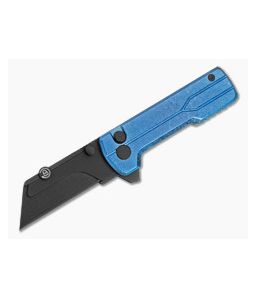 OKNIFE U1 Ultra Snowflake Blue Titanium Utility Knife - OK-U1-ULTRA-SFBL 1