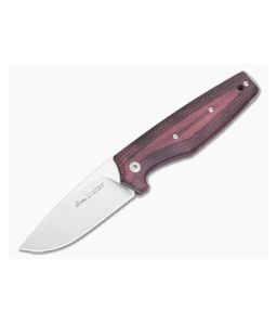 Viper Dan 1 Burgundy Micarta N690 Slip Joint V5928CBR - VK-V5928CBR 1