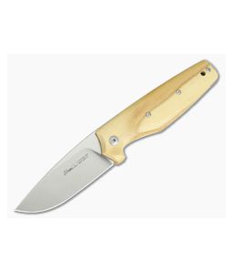 Viper Dan 1 Olive Wood N690 Slip Joint V5928UL - VK-V5928UL 1