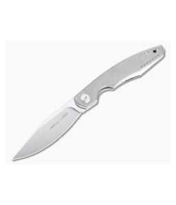 Viper Belone Flipper Stonewashed Titanium M390 V5970TITI - VK-V5970TITI 1