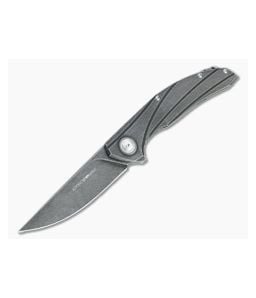 Viper x Anso Orso 2 Flipper Dark Stonewashed LO-QPM 20-4 Titanium Folder V5997TI - VK-V5997TI 1