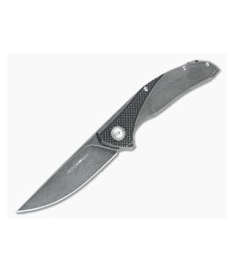 Viper x Anso Orso 2 Flipper Dark Stonewashed LO-QPM 20-4 3D Titanium Folder V5997TI3D - VK-V5997TI3D 1