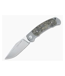 Viper Twin Satin M390 Gold Matter Carbon Fiber Titanium Bolsters Slip Joint Knife V6002FCG - VK-V6002FCG 1