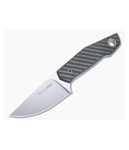 Viper Vox Koi Satin N690 Carbon Fiber Fixed Blade VT4010FC - VK-VT4010FC 1