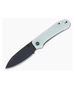 WE Big Banter Liner Lock Folder Natural G10 Handles Black Stonewashed 20CV Drop Point 21045-3 - WE-WE21045-3 1