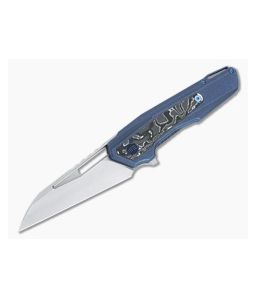 WE Knives Falcaria Aluminum Foil Carbon Fiber 23012B-3 - WE-WE23012B-3 1