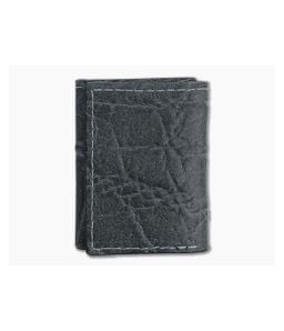 Yoder Leather Company Gray Elephant Trifold Wallet - YLC-012 1