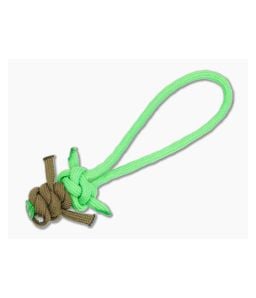 Backcountry Braids "Baby Yoda" Paracord Lanyard - Neon Green - BCB-YODA-NEON 1