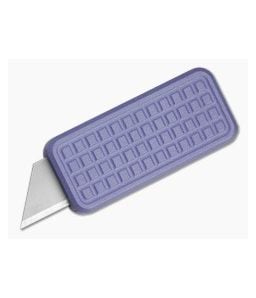 Rivery Zero V2 Grenade Pattern Crushed Orchid Purple Cerakote Aluminum Manual OTF Utility Knife (2.68" Closed) - RIV-ZV2-OTF-GRE-6061-ORCHID 1