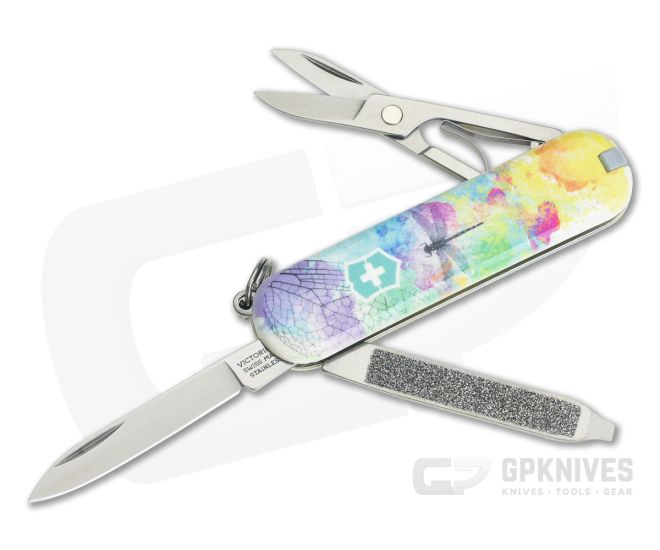 Victorinox Classic SD Dragonfly Swiss Army Knife Limited 0.6223.L1701US2 - VN-0.6223.L1701US2