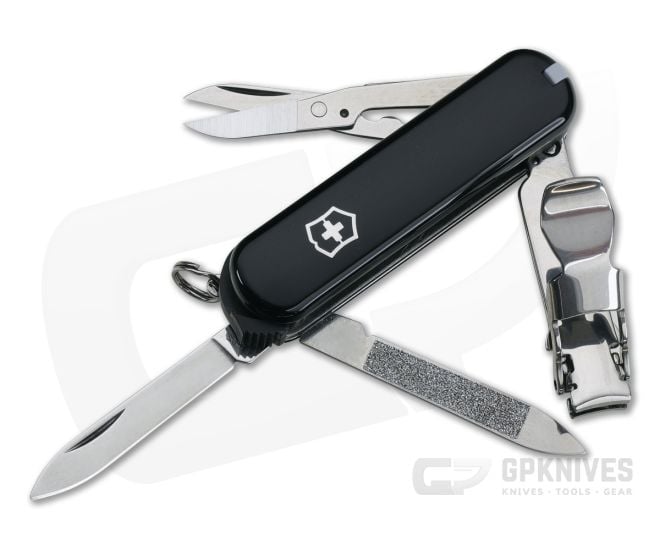 Victorinox Nail Clip 580 Black Swiss Army Knife 0.6463.3 - VN-0.6463.3