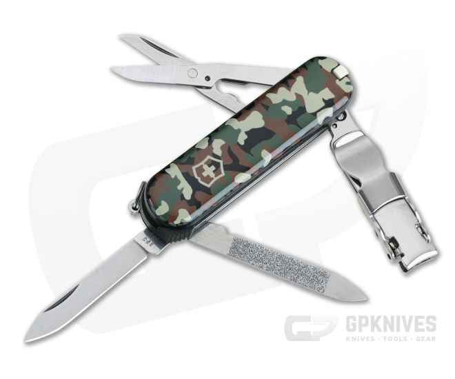 Victorinox Nail Clip 580 Camo Swiss Army Knife 0.6463.94-X1 - VN-0.6463.94-X1