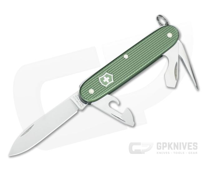 Victorinox Pioneer Olive Green Alox 2017 Limited Edition