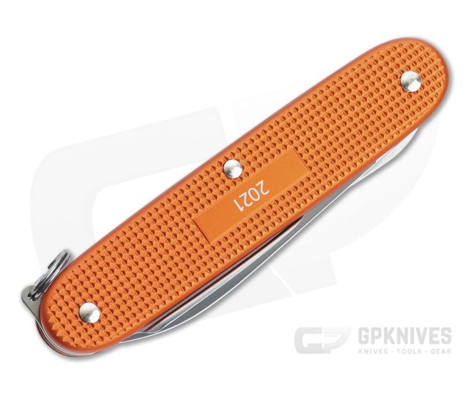 Victorinox Pioneer X Tiger Orange Alox 2021 Limited Edition Swiss Victorinox Pioneer X Tiger Orange Alox 2021 Limited Edition Swiss