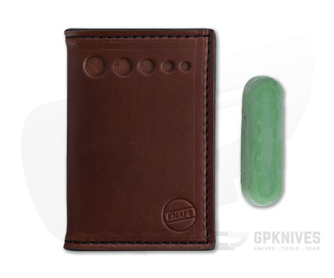 Knafs Leather Strop Wallet for Pocket Knives - KNAFS-00013