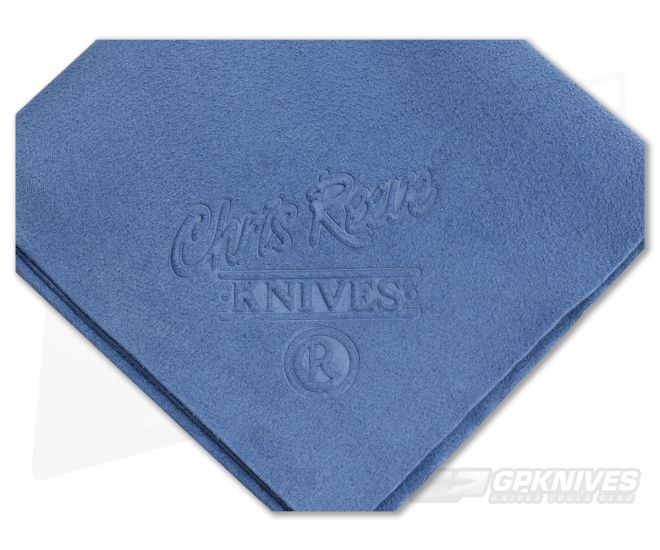Chris Reeve Microfiber Polishing Cloth Light Blue - CRK-0001
