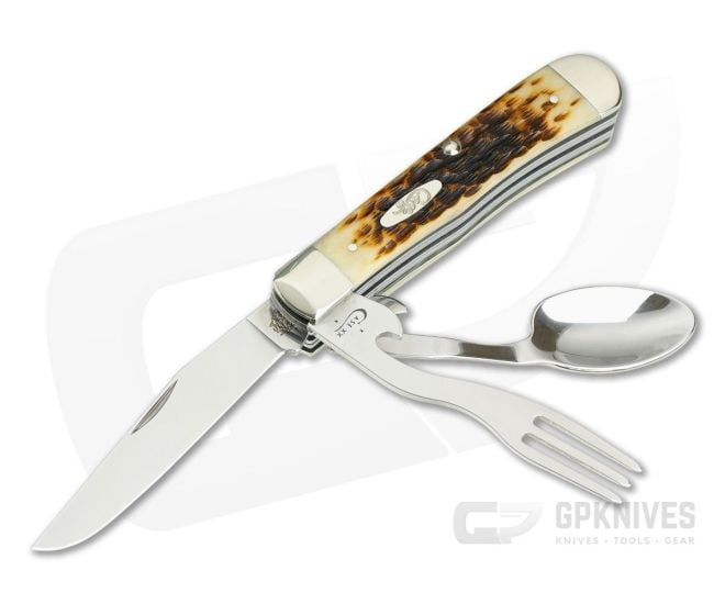 Case Amber Bone Hobo with Spoon - CA-00052