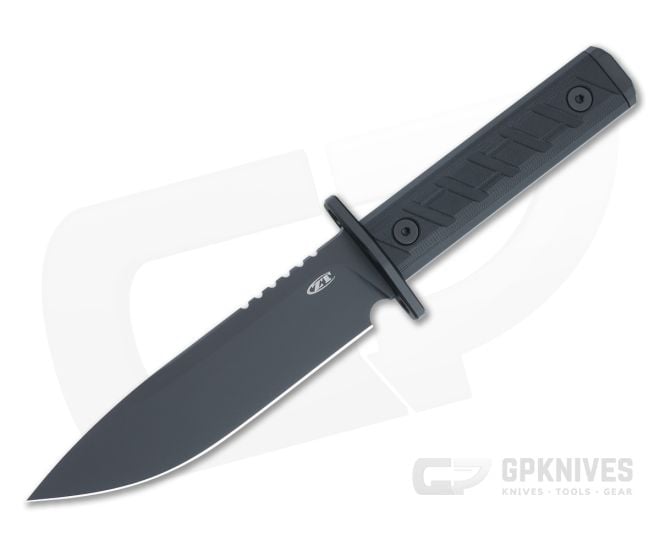 Zero Tolerance 0006BLK Black Cerakote 3V Black G10 Fixed Knife - ZT-0006BLK