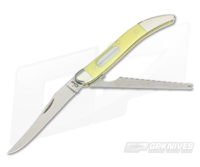 Case Yellow Handle Fishing Knife - CA-00120