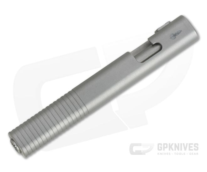 D Rocket Design Titanium Shorty Oval Bolt Pen V2 0013 - DRD-0013