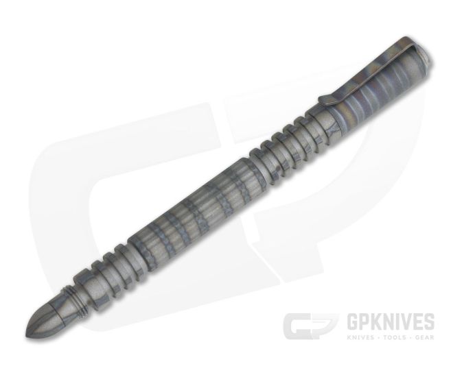 Hinderer Knives Investigator Pen Titanium Flamed - HK-0014