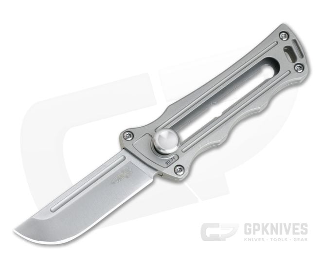 D Rocket Design KatanaX Satin M390 Titanium Manual OTF Knife - DRD-0015