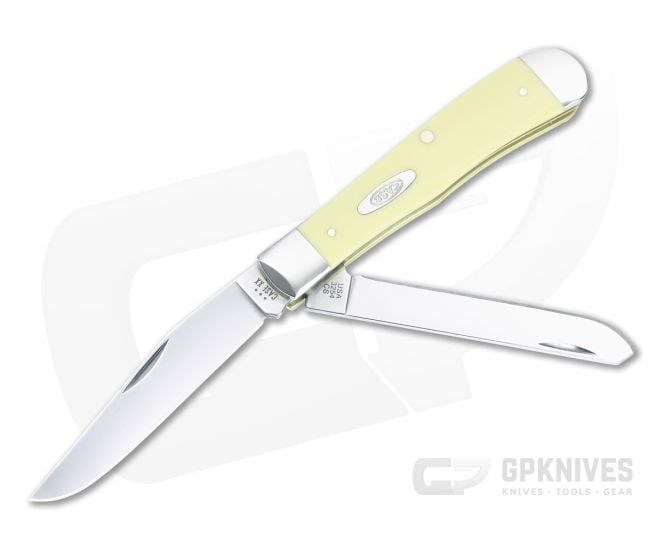 Case Yellow Handle Trapper - CA-00161