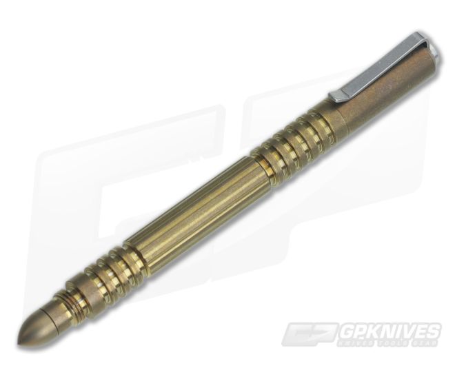 Hinderer Knives Investigator Pen Titanium Bronze - HK-0016