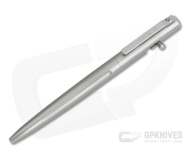 Pena Knives X-Series Bolt Action Ink Pen Bead Blast Titanium - PK-001