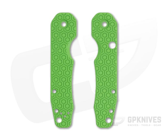 Spyderco Smock Overlook Toxic Green G10 Handle Scales - SMK-001