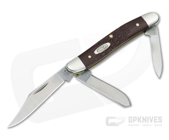 Case Brown Synthetic Jig Medium Stockman 00217 - CA-00217
