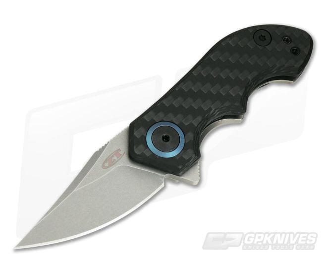 Zero Tolerance 0022 Galyean Compact Flipper Carbon Fiber Frame Lock - ZT-0022