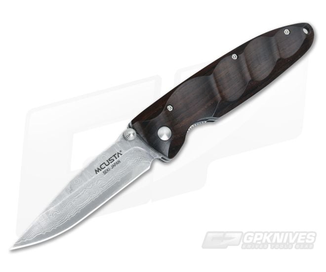 MCusta Basic Series African Ebony Wood Damascus - MC-0023D