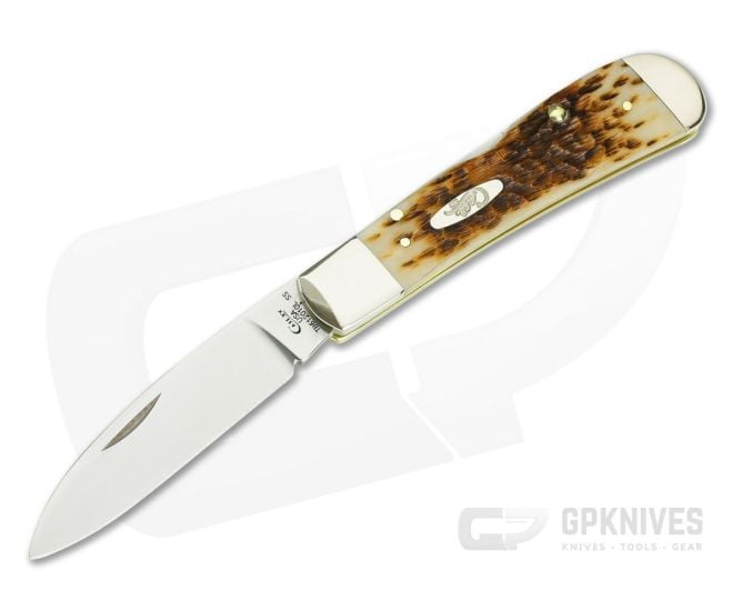 Case Tribal Lock Amber Bone Peach Seed Jig Bose Back Lock 00247 - CA-00247