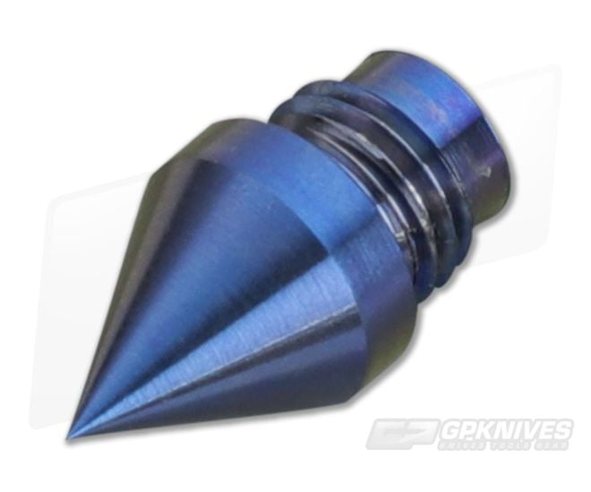 Hinderer Knives Investigator Pen Warhead Attachment Titanium Blue - HK-0028
