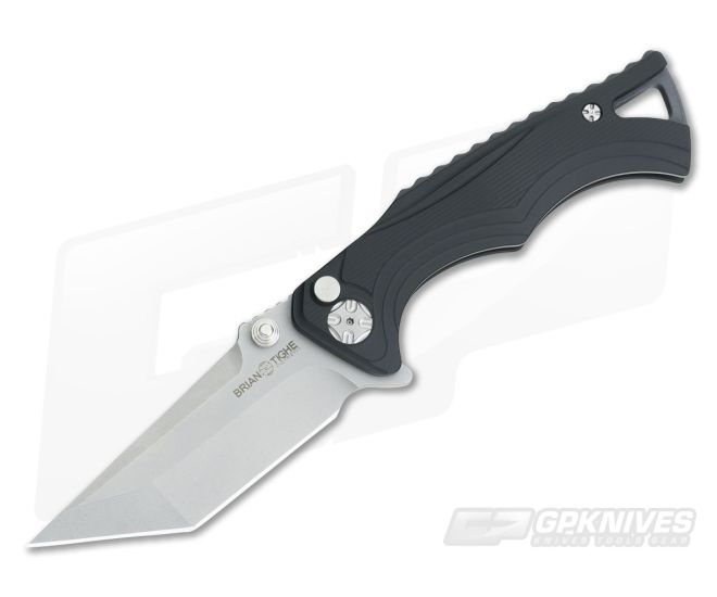 Brian Tighe and Friends Tighe Fighter Small Tanto Blasted Stonewash - BTF-002