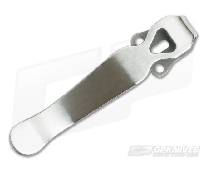 Lynch Northwest Titanium Deep Carry Pocket Clip Benchmade Polished - LNW-002
