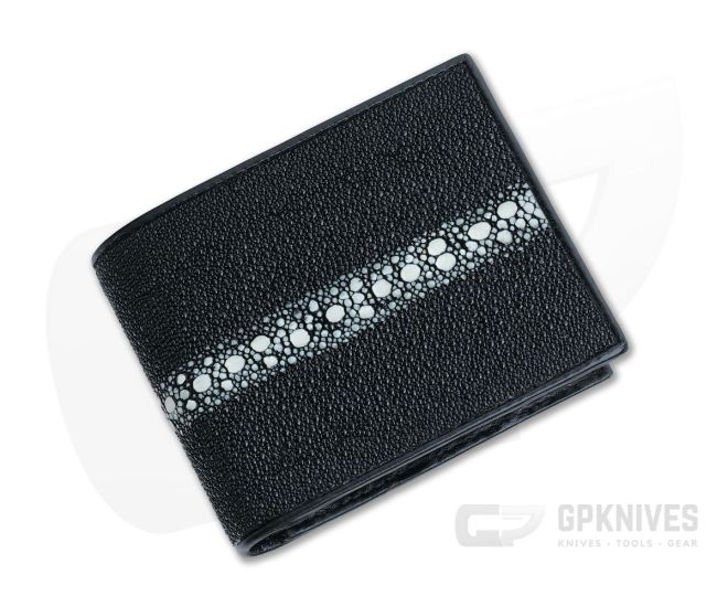 Adam Unlimited Continuous Pearl Stingray/Shark Wallet Bi-Fold - AU-002