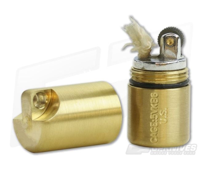 Maratac Split Pea REV 2 Small Brass Lighter - MAR-002